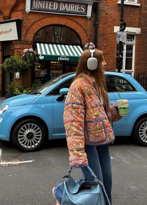 Isabella™ - Classic Floral Vintage Coat