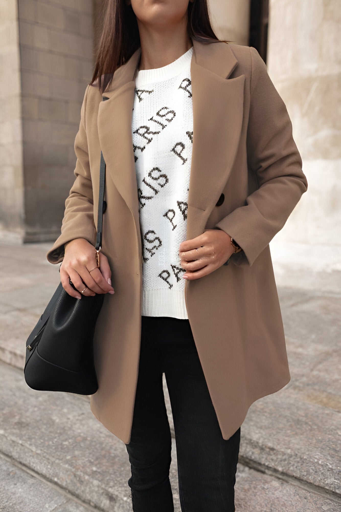 Lena™ - Stylish Button-Up Winter Coat