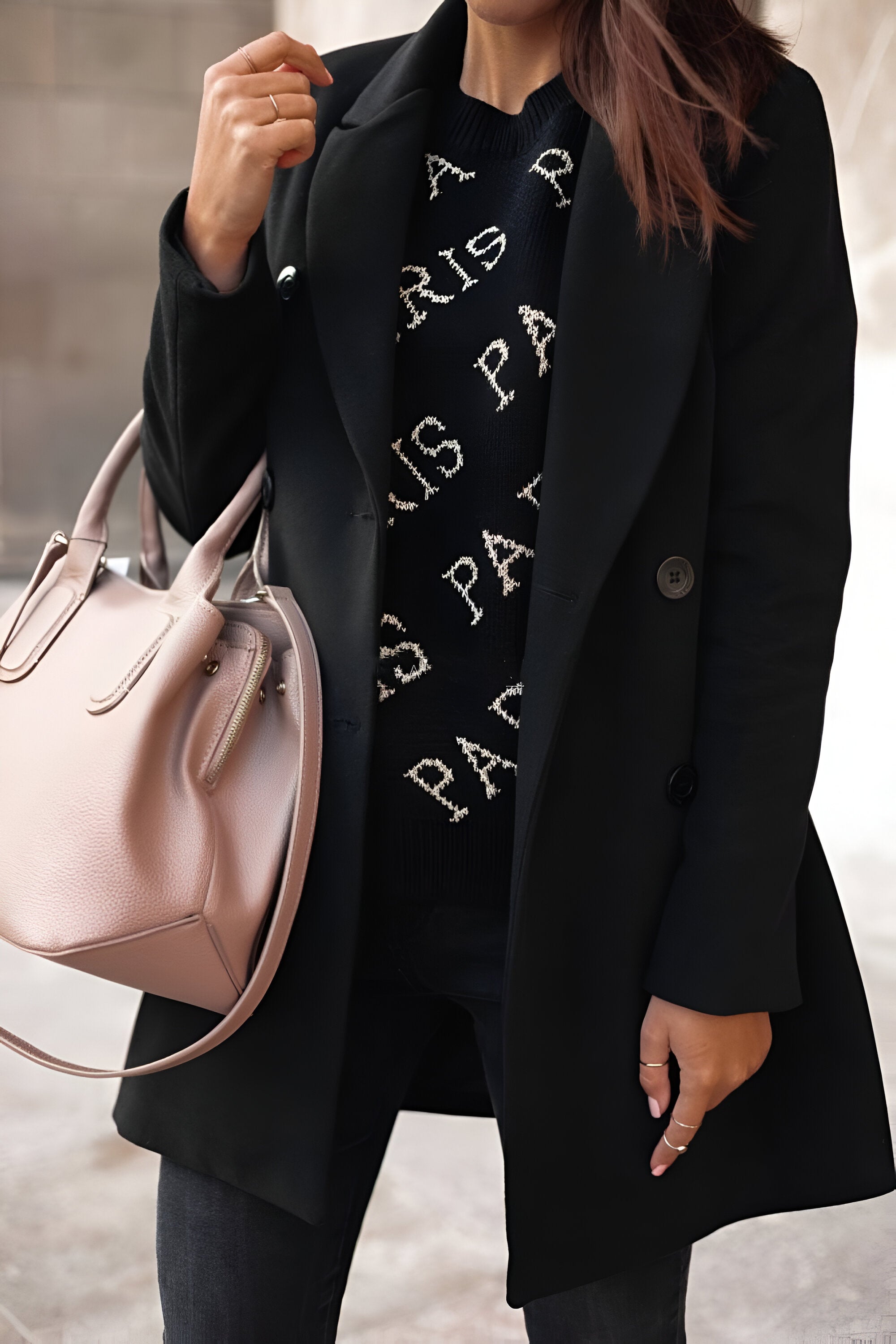 Lena™ - Stylish Button-Up Winter Coat