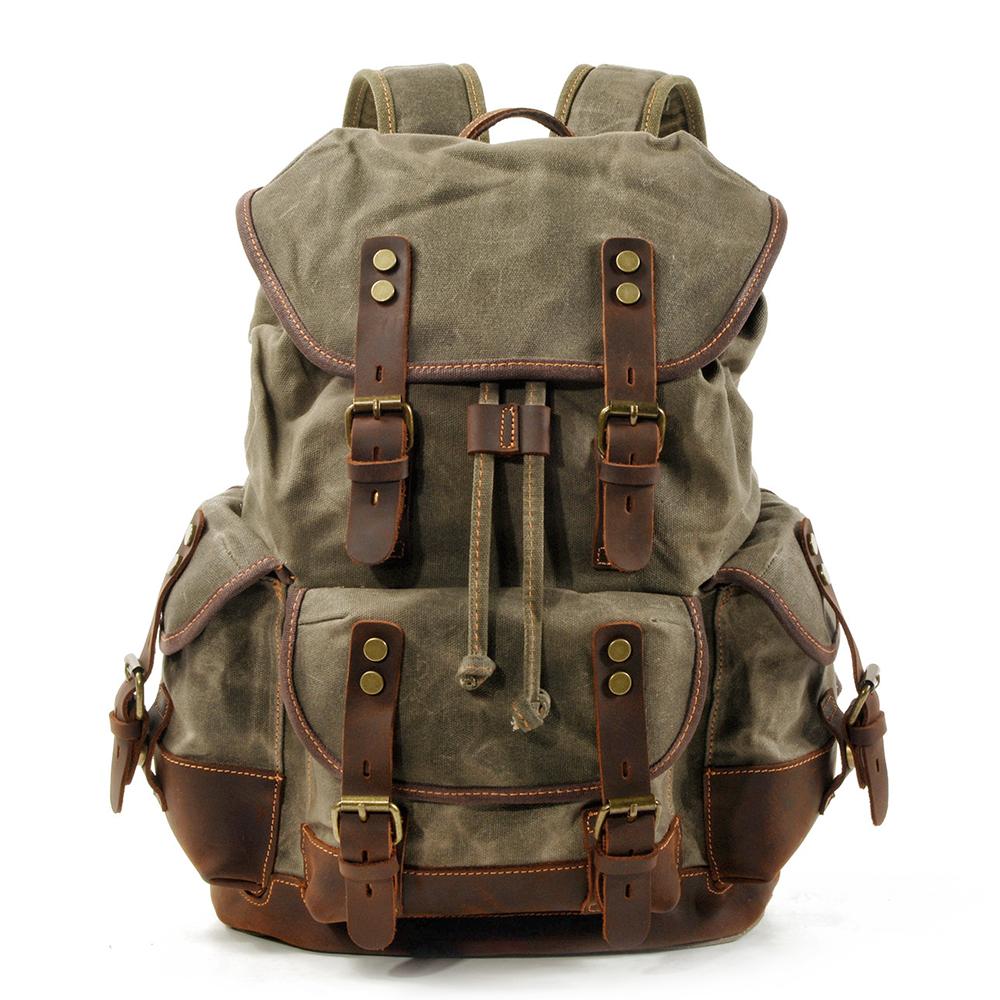 Christopher Linen Hiking Backpack