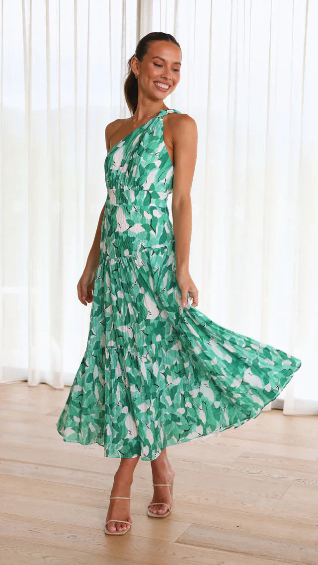 Liza - Elegant One-Shoulder Design