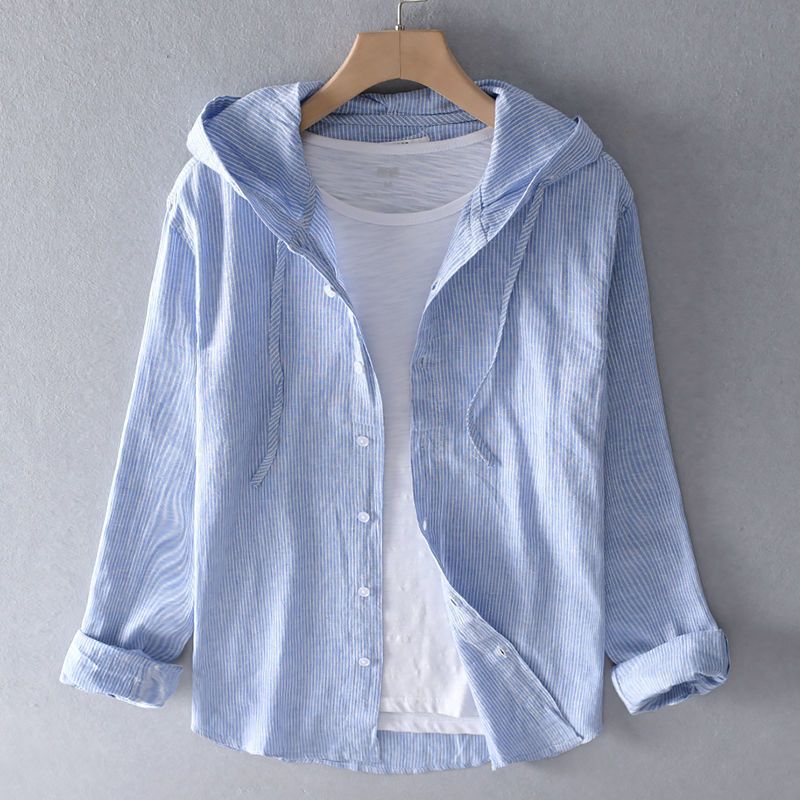 Seaside Linen Hoodie