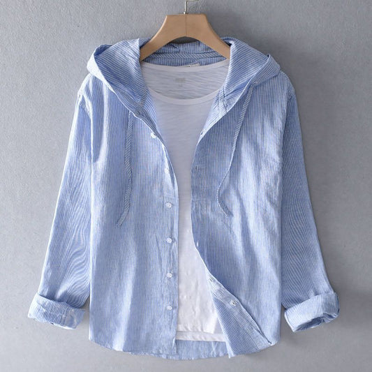 Seaside Linen Hoodie