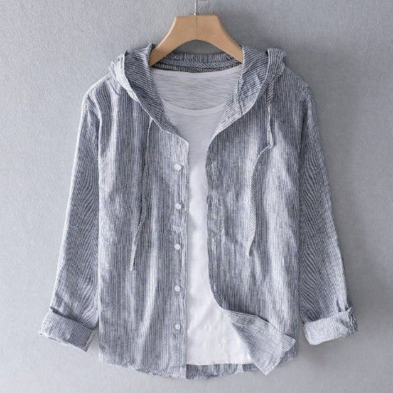 Seaside Linen Hoodie