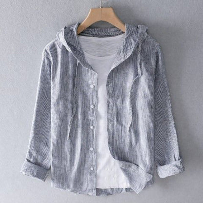 Seaside Linen Hoodie