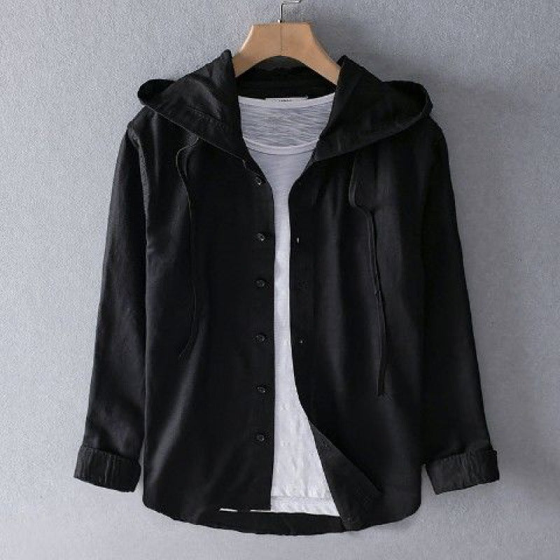 Seaside Linen Hoodie