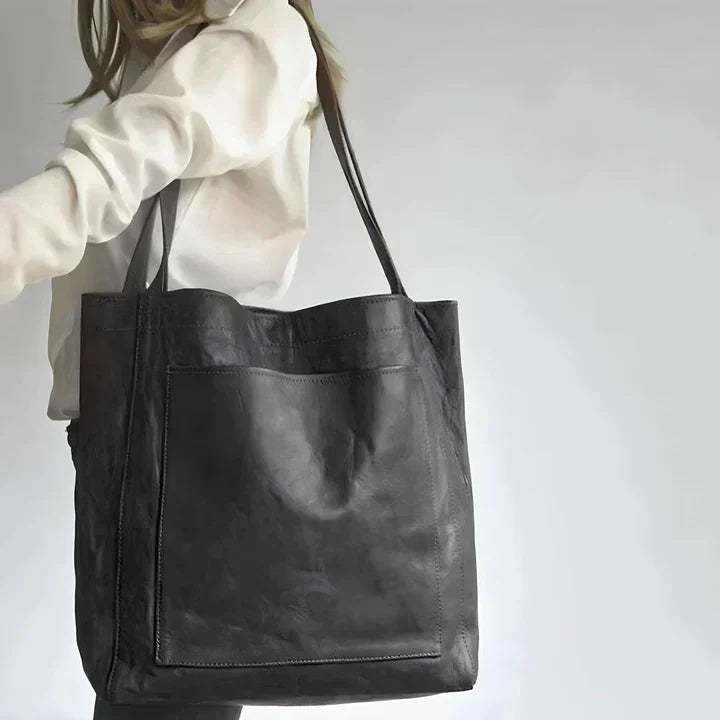 Elysia - Timeless Leather Tote Bag