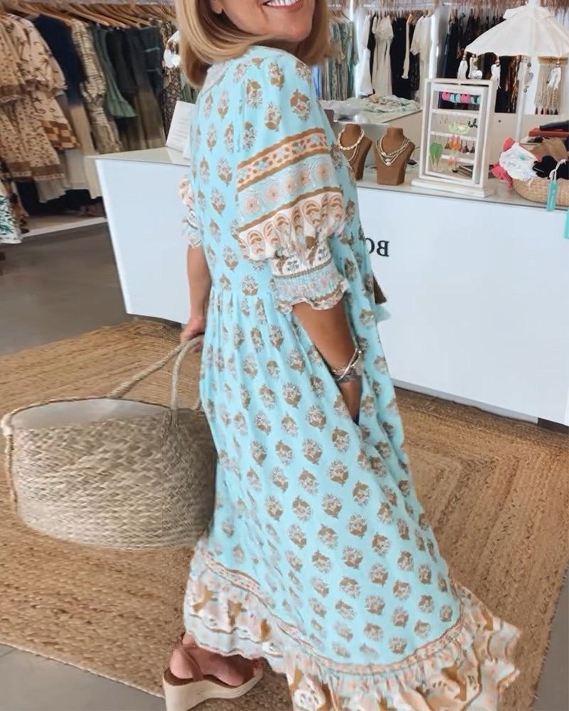 Amélie's Coastal Getaway Dress