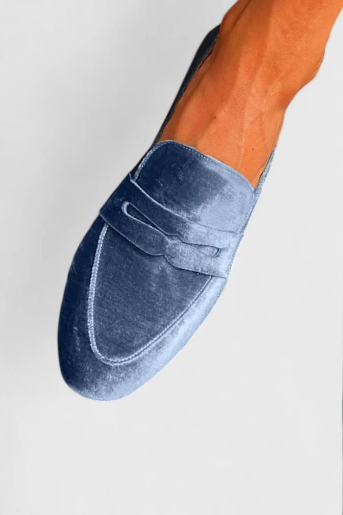 Lou - Luxurious Velvet Loafers