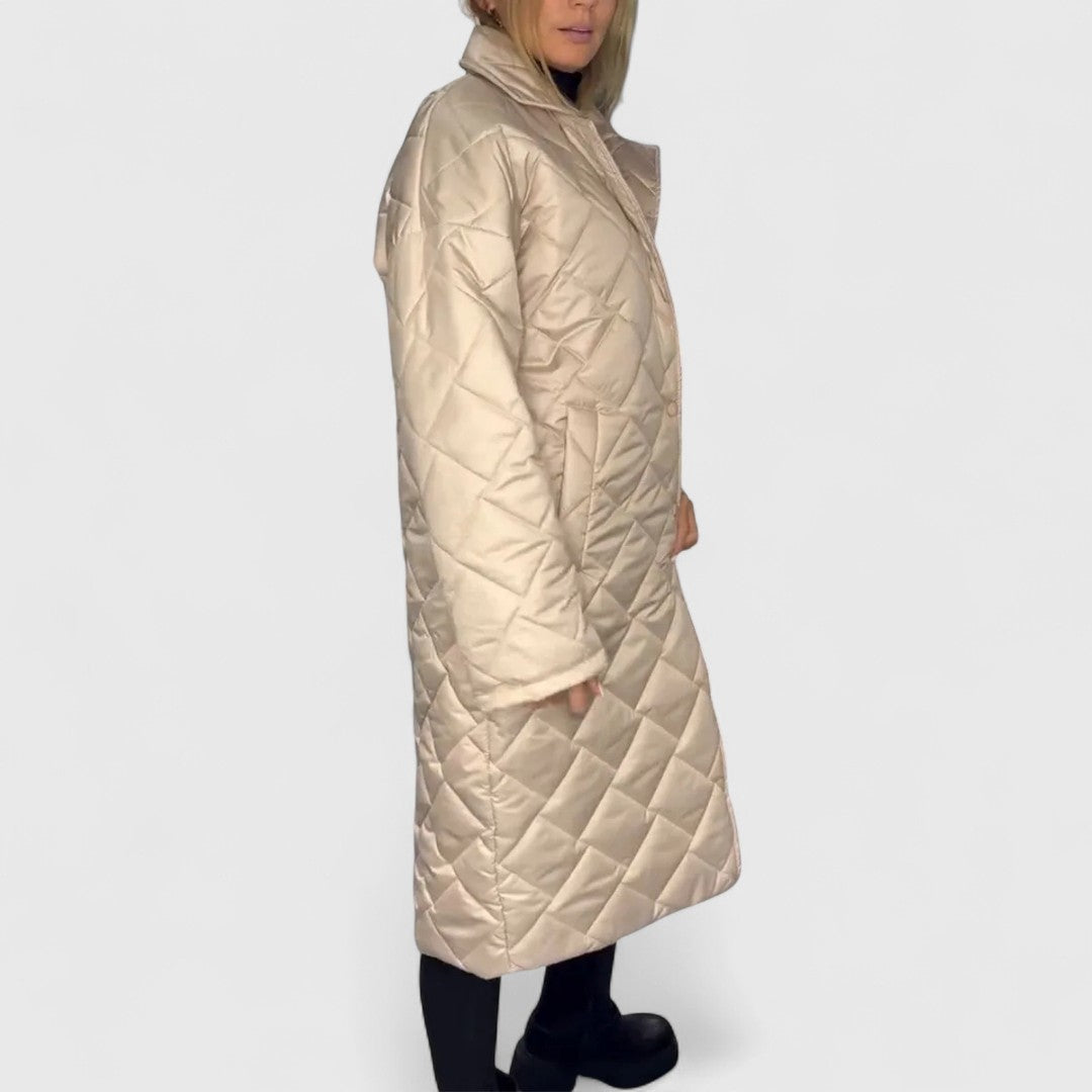 Laura - Reversible Quilted Coat for Effortless Style