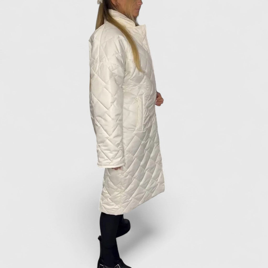 Laura - Reversible Quilted Coat for Effortless Style