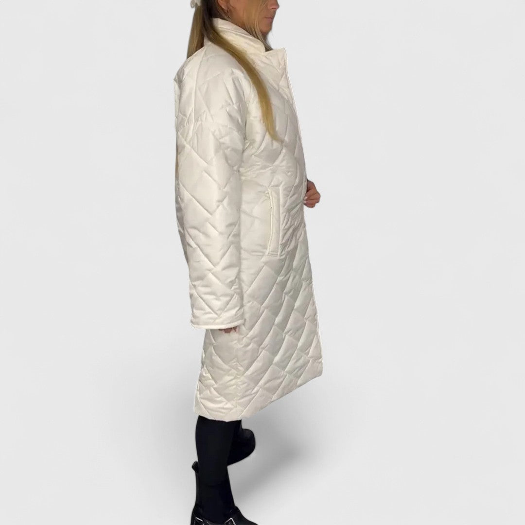 Laura - Reversible Quilted Coat for Effortless Style