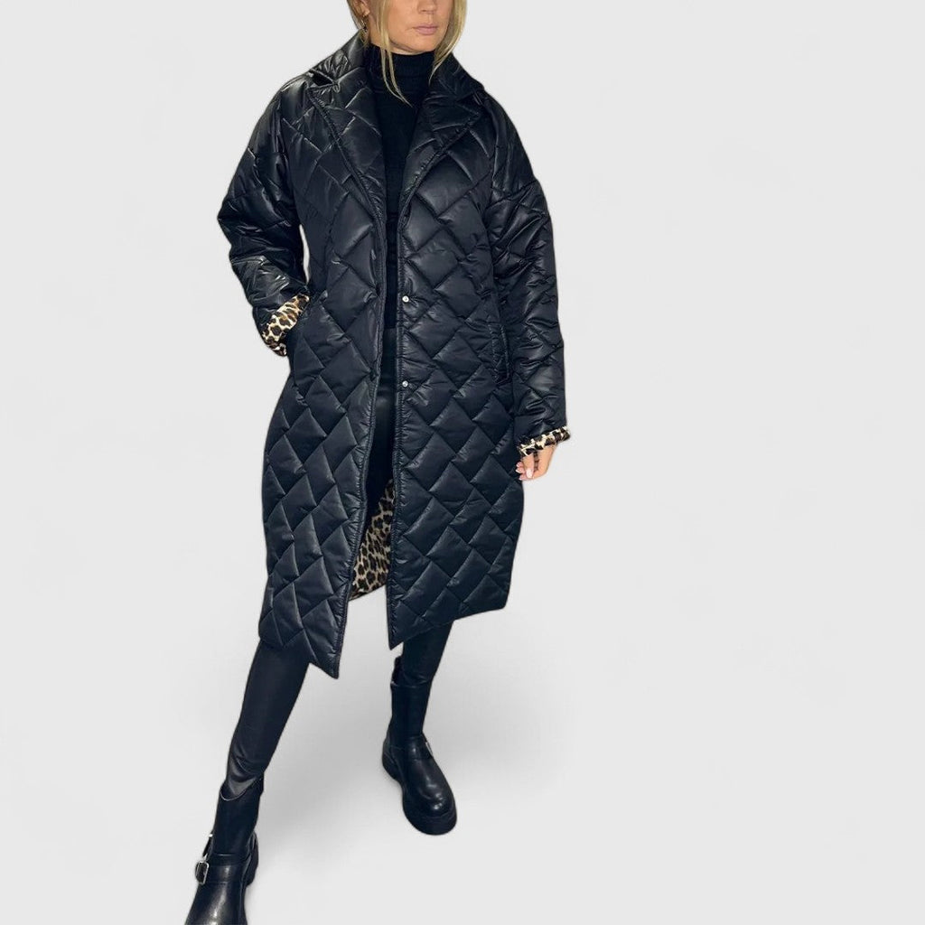 Laura - Reversible Quilted Coat for Effortless Style