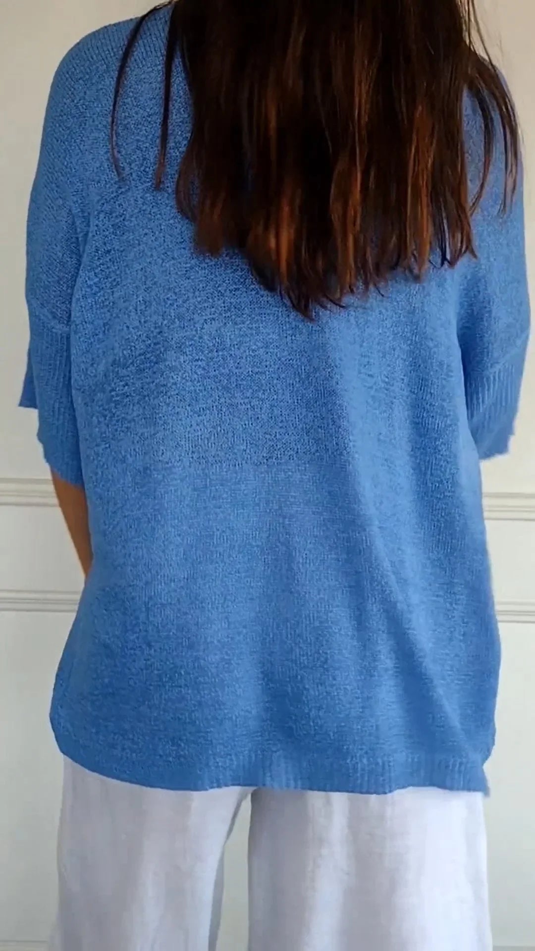 Chic V-Neck Sweater for Effortless Style