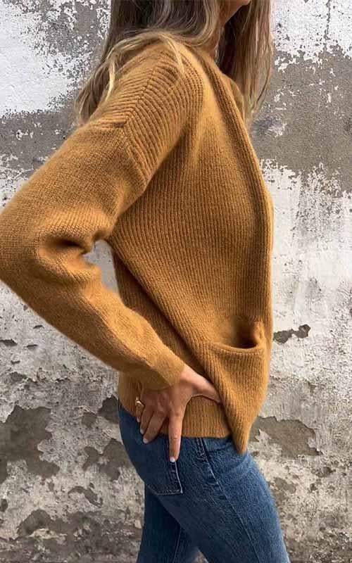 Ella™ - Cozy Ribbed Jacket with Relaxed Fit