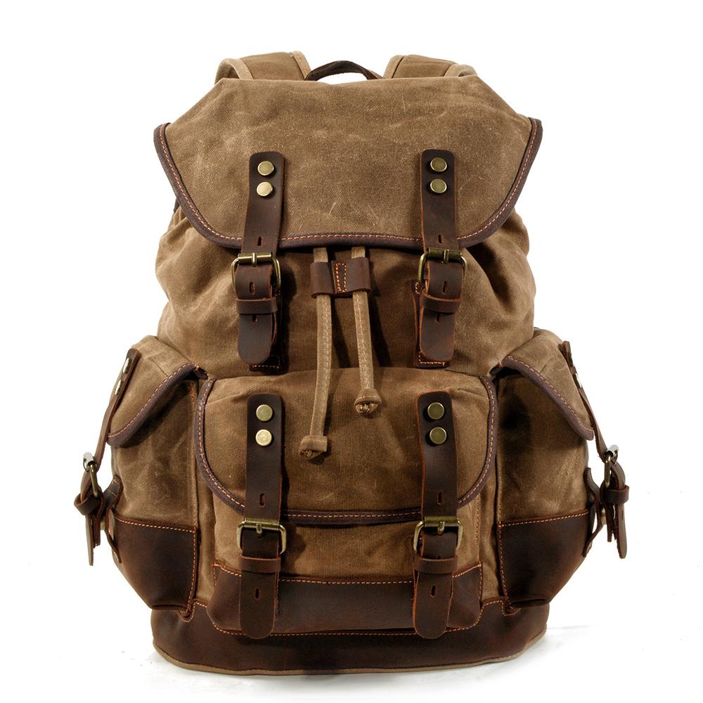 Christopher Linen Hiking Backpack