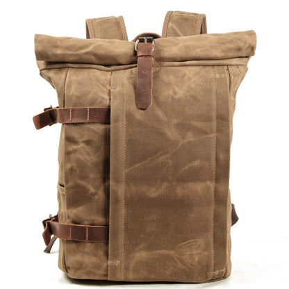 Lucas Canvas Motorcycle Backpack