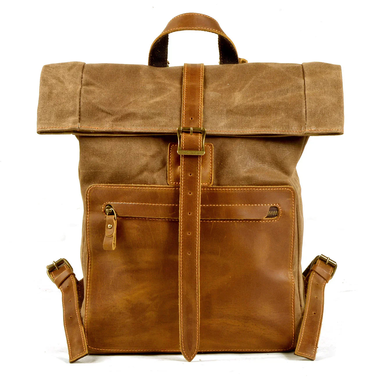 Waxed Canvas Backpack - LISBON Collection