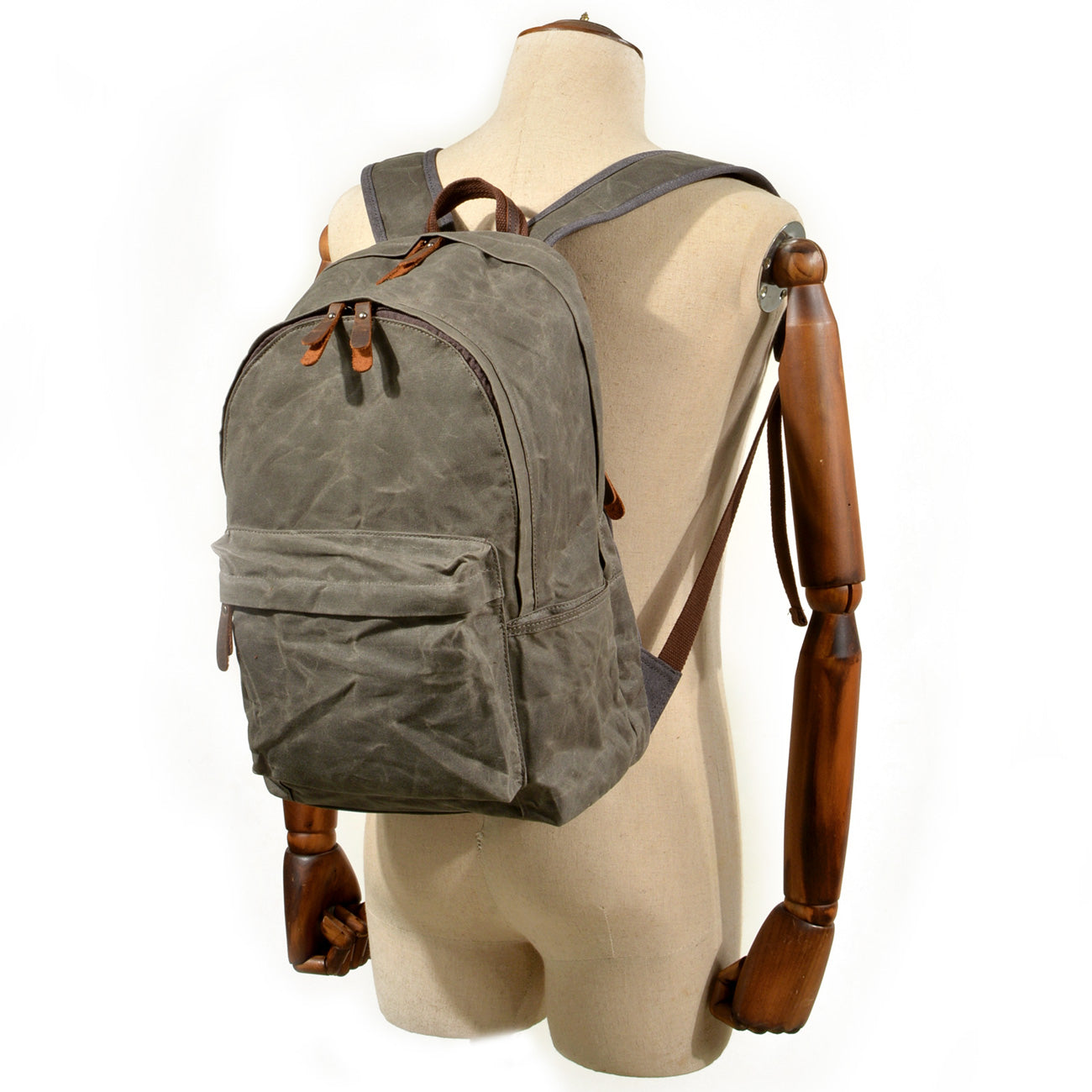 Amsterdam Vintage Canvas Backpack
