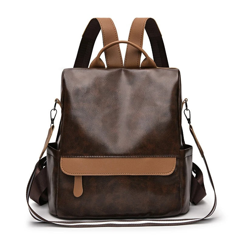 Lily | Stylish Leather Backpack