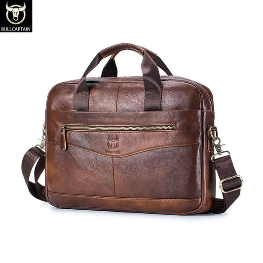 Sebastian | Luxe Leather Messenger Bag for Today's Professionals
