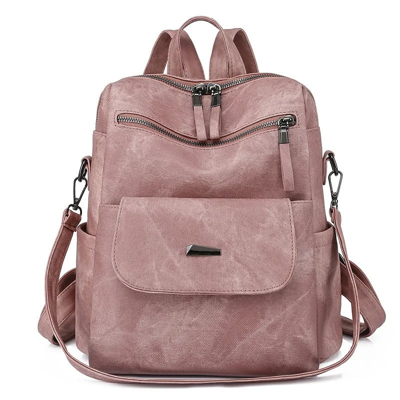 Olivia | Stylish Leather Backpack for Women