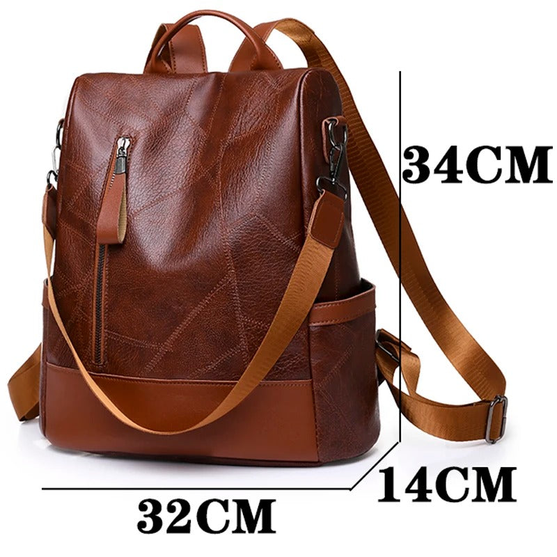 Martina | Stylish Leather Backpack for Any Occasion