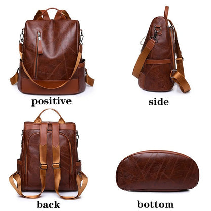 Martina | Stylish Leather Backpack for Any Occasion
