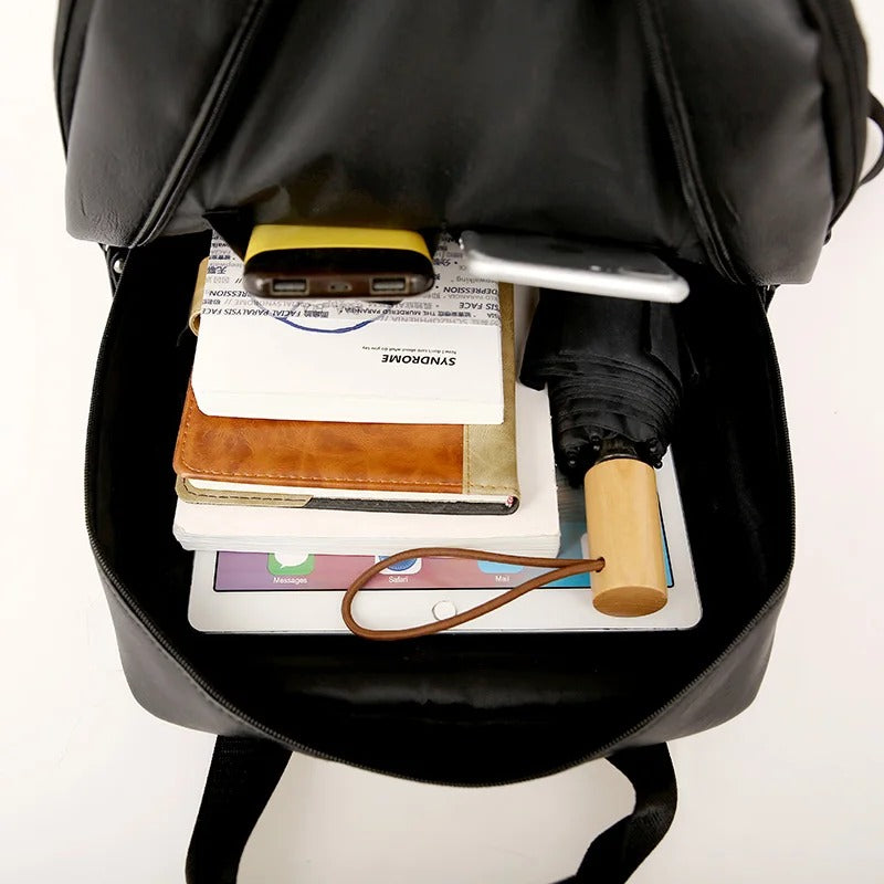 Alexander | Sophisticated Leather Laptop Backpack for Today's Professional