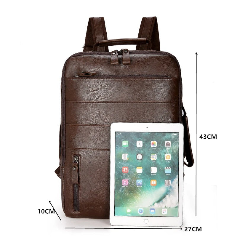 Noah | Sophisticated Leather Backpack for Men