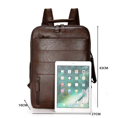 Noah | Sophisticated Leather Backpack for Men