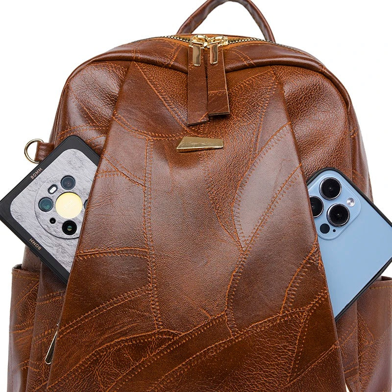 Scarlett | Stylish Leather Backpack for Women