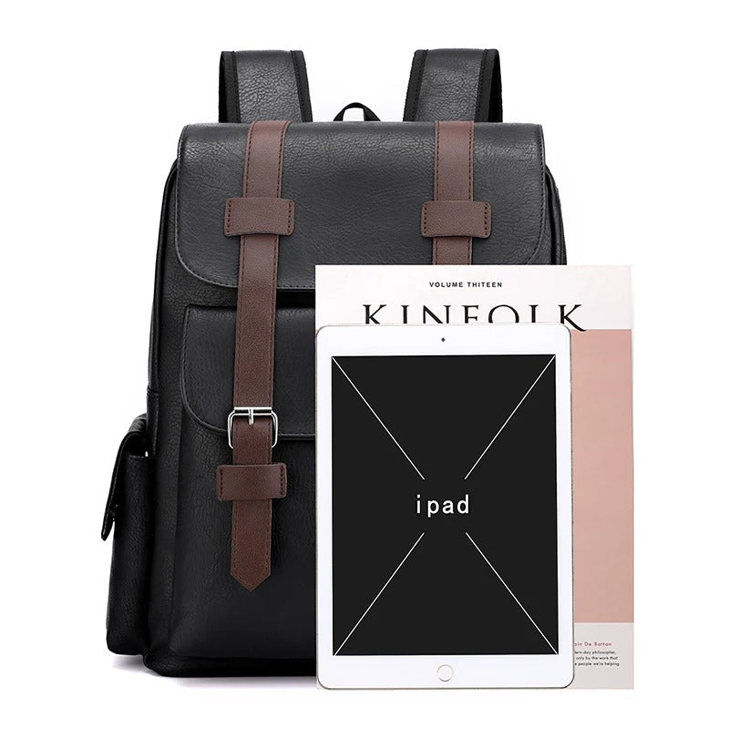 William | Stylish Leather Backpack for Professional Men