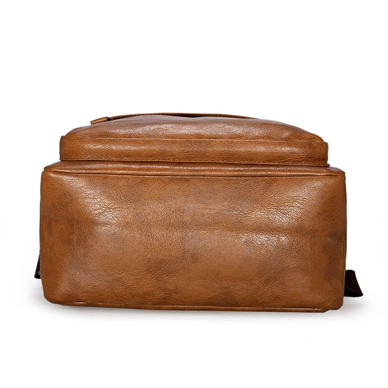 VINCENZO | Sophisticated Leather Laptop Backpack for Professionals
