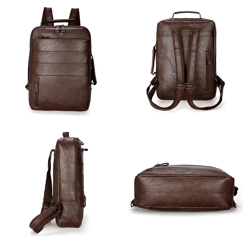 Noah | Sophisticated Leather Backpack for Men