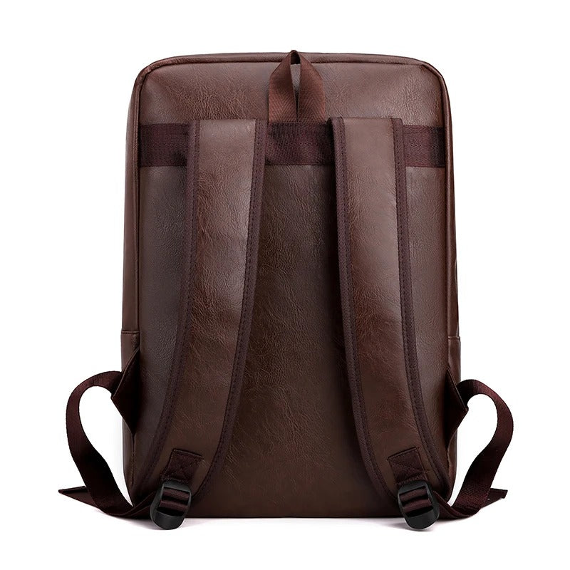 Matt | Stylish Leather Laptop Backpack