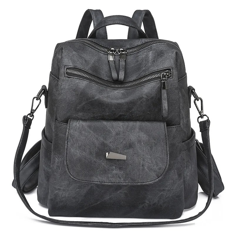 Olivia | Stylish Leather Backpack for Women