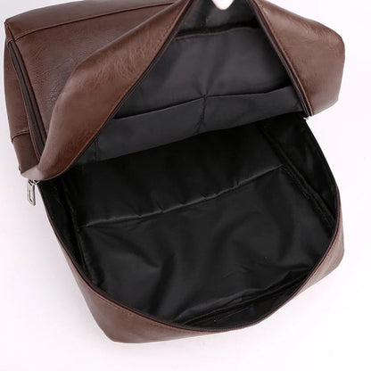 Matt | Stylish Leather Laptop Backpack