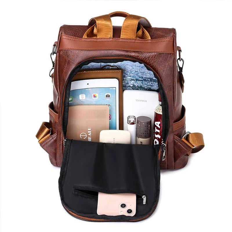 Martina | Stylish Leather Backpack for Any Occasion