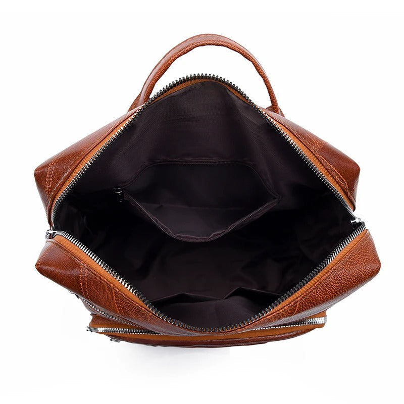Lucy | Stylish Leather Backpack for Women