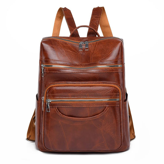 Lucy | Stylish Leather Backpack for Women