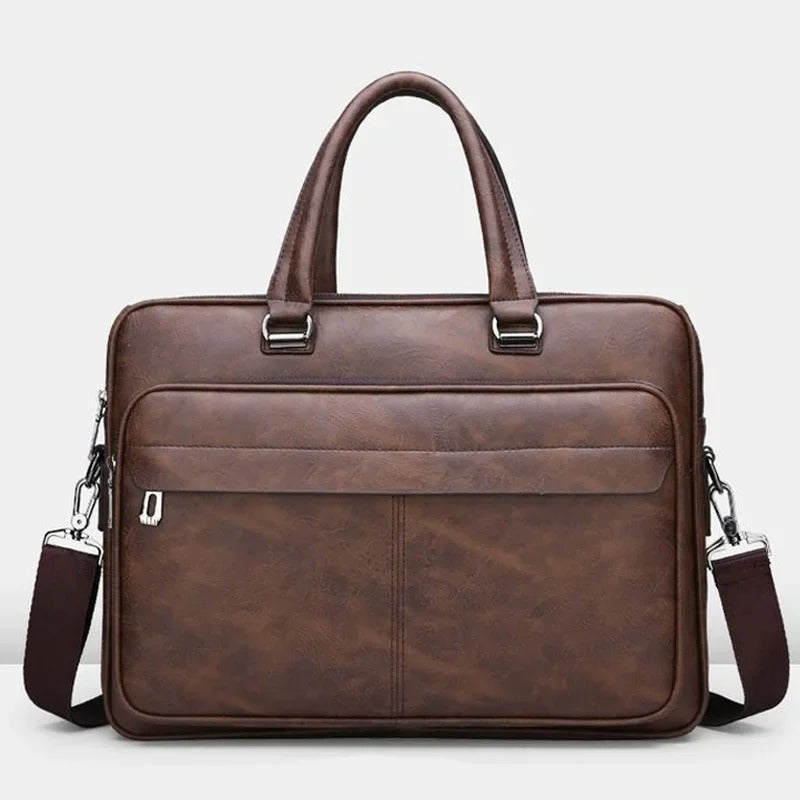 Giorgio | Sophisticated Leather Crossbody Bag for the Contemporary Man