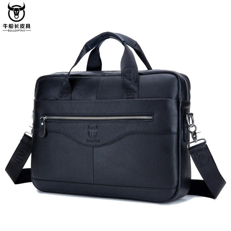 Sebastian | Luxe Leather Messenger Bag for Today's Professionals