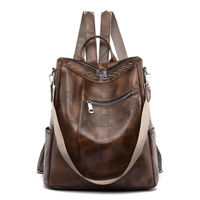 Ruby | Stylish Leather Backpack