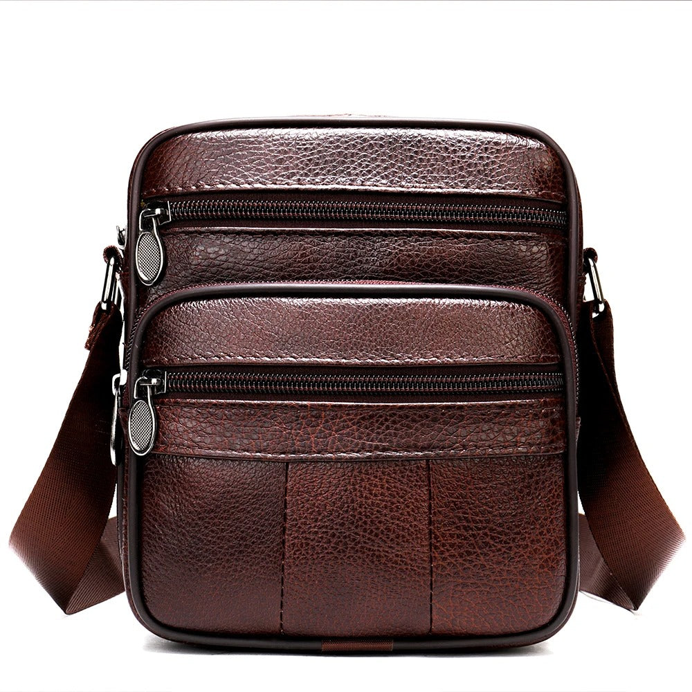 Franco | Stylish Leather Shoulder Bag for the Contemporary Gentleman