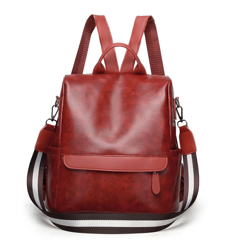 Lily | Stylish Leather Backpack