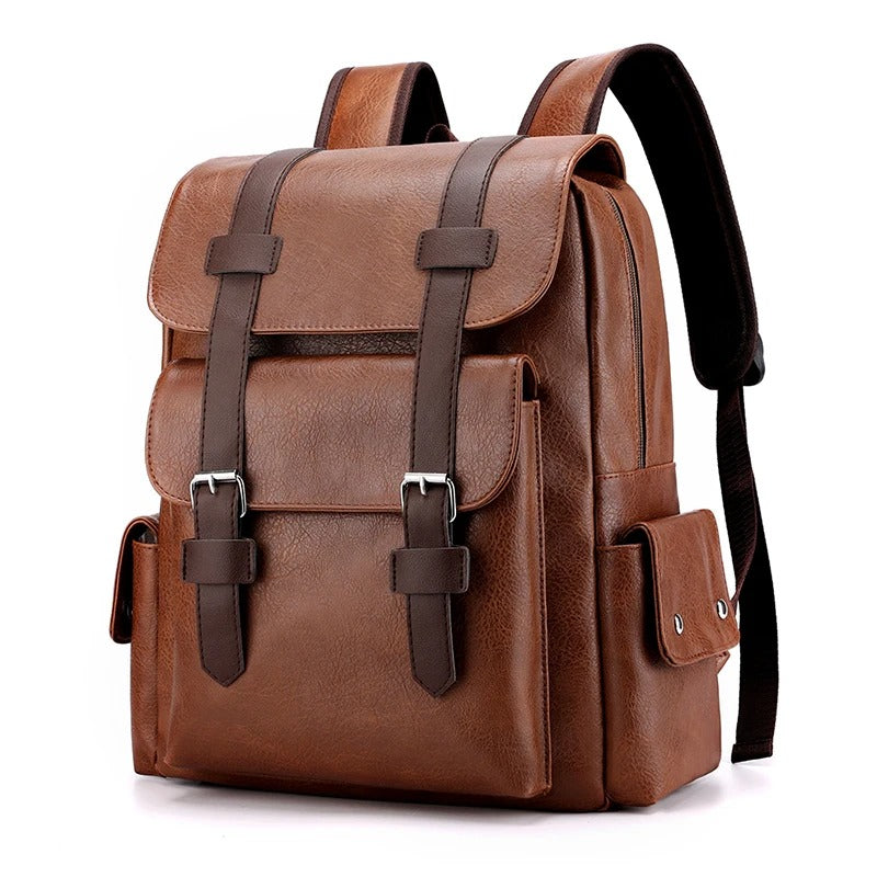 William | Stylish Leather Backpack for Professional Men