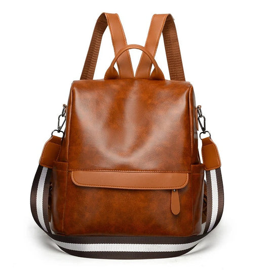 Lily | Stylish Leather Backpack