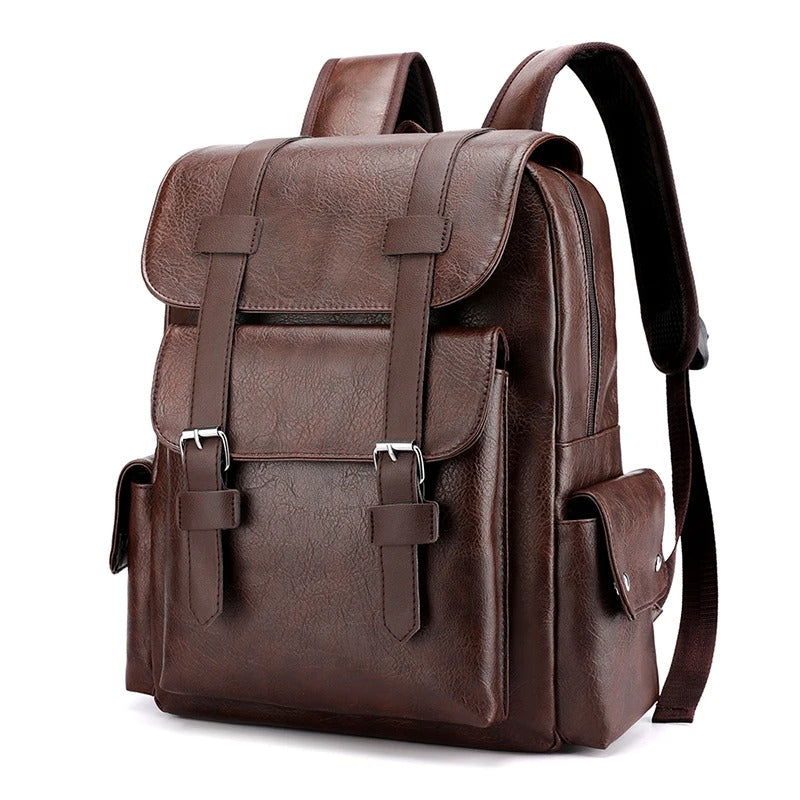 William | Stylish Leather Backpack for Professional Men
