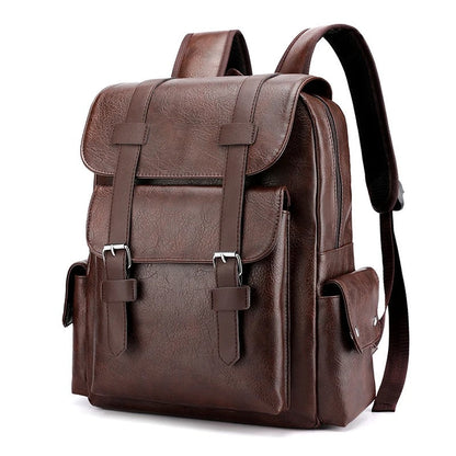 William | Stylish Leather Backpack for Professional Men